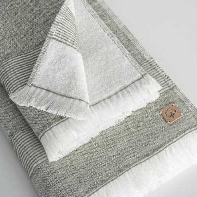 حوله|حوله دست و صورت Hasna برند ecocotton سایز 90*50