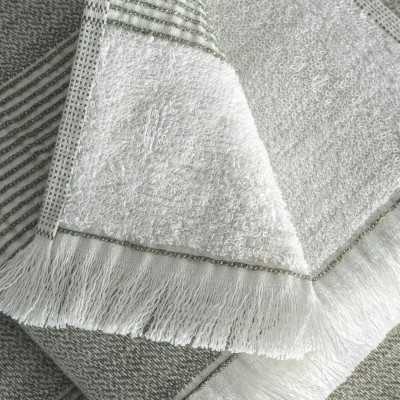 حوله|حوله دست و صورت Hasna برند ecocotton سایز 90*50