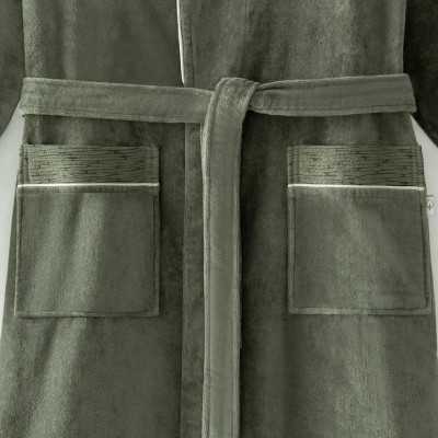 خانه|حوله پالتویی مردانه اکوکاتن مدل Drin