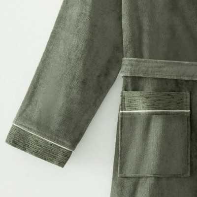 خانه|حوله پالتویی مردانه اکوکاتن مدل Drin