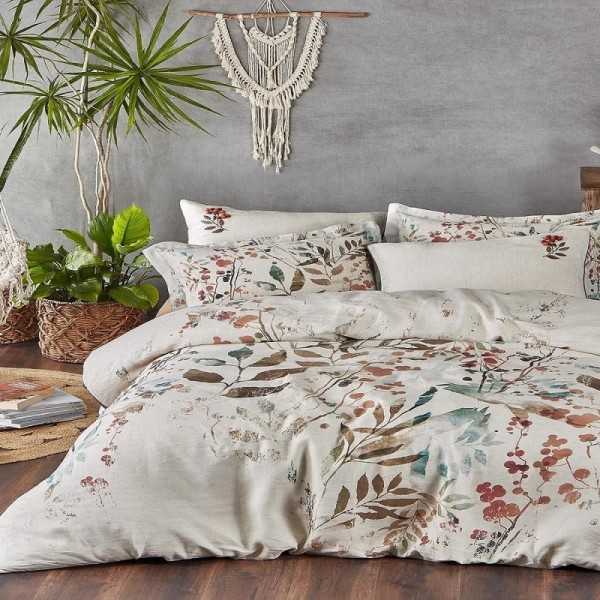 سرویس ملحفه Duru دونفره برند ecocotton