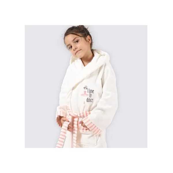 حوله تن پوش کودک برند ecocotton مدل Balerin