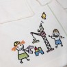 حوله تن پوش|حوله تن پوش کودک مدل Carnaval برند ecocotton