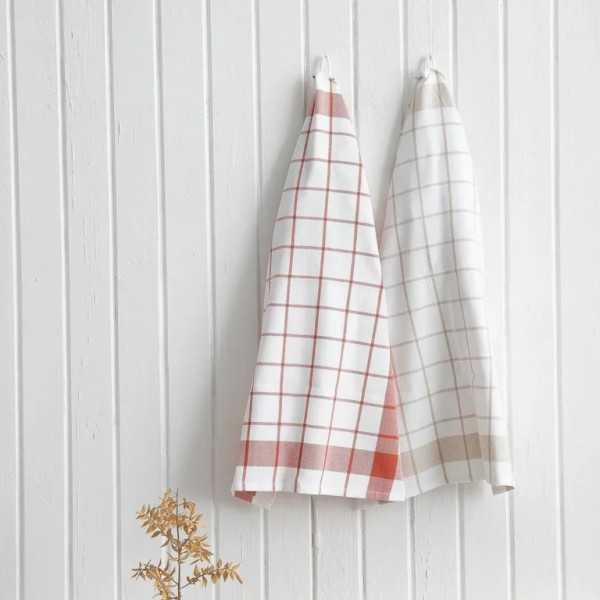حوله آشپزخانه 2تکه Esila برند ecocotton سایز 65*45 