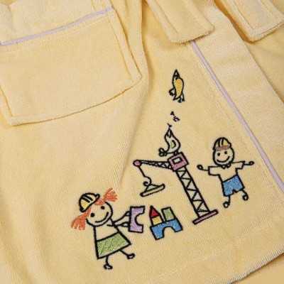حوله تن پوش کودک|حوله تن پوش کودک مدل Carnaval برند ecocotton 