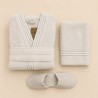 حوله تن پوش|ست حوله تن پوش 4 تکه مردانه برند ecocotton مدل Raisa