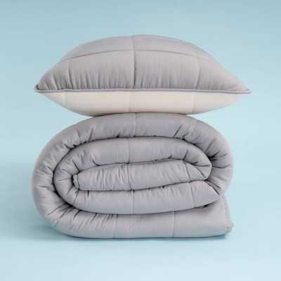 خانه|ست لحاف برند اتللو مدل Egeo Life کینگ سایز طوسی