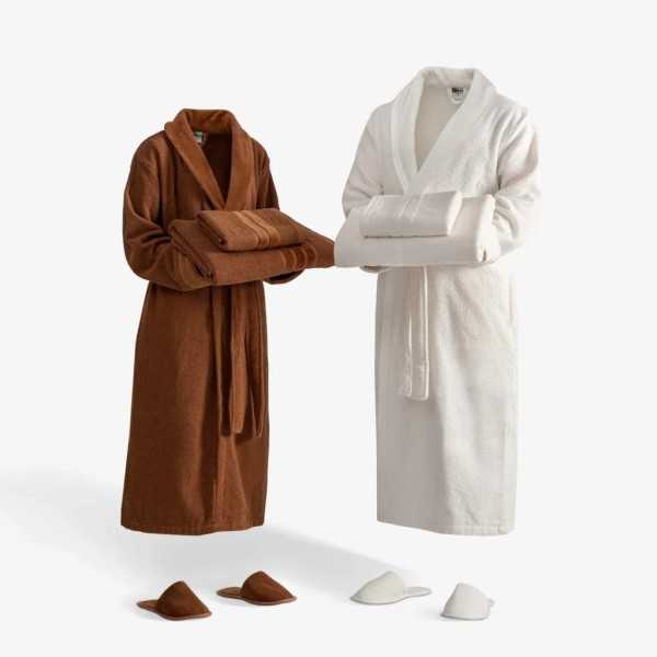 ست حوله ۱۰ تکه دونفره مدل Anna برند ecocotton