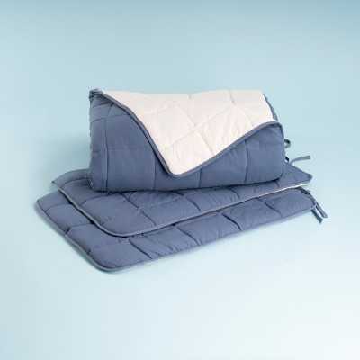 خانه|ست لحاف برند اتللو مدل Egeo Life کینگ سایز سورمه ای