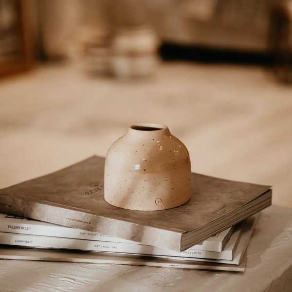 گلدان سرامیکی Eva سایز کوچک برند ecocotton