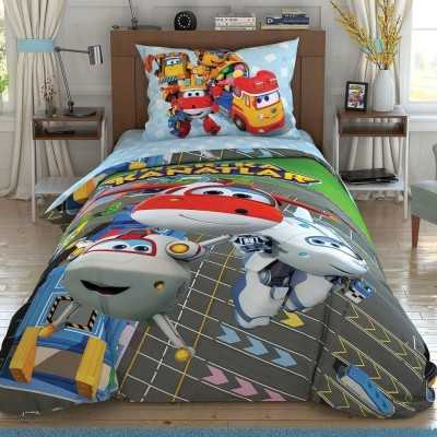 سرویس ملحفه دیزنی برند تاچ مدل Harika Kanatlar Runway یکنفره