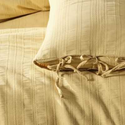 خانه|سرویس ملحفه برند شاهسر مدل Lucca دونفره زرد