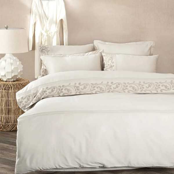 سرویس ملحفه Yade دونفره کینگ سایز برند ecocotton