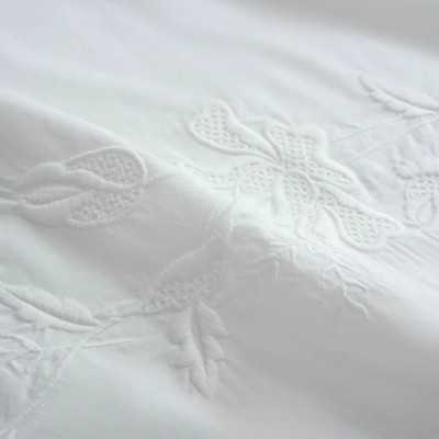 خانه|سرویس ملحفه برند اکوکتان مدل Paye کینگ سایز کرم