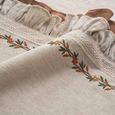 خانه|سرویس ملحفه برند اکوکتان مدل Maide کینگ سایز بژ