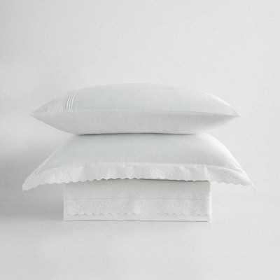 خانه|سرویس ملحفه برند اکوکتان مدل Liva کینگ سایز کرم