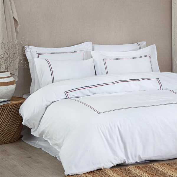 سرویس ملحفه Line دونفره کینگ سایز برند ecocotton