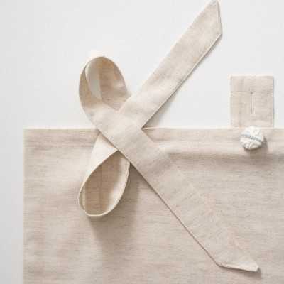 خانه|سرویس ملحفه برند اکوکتان مدل Libera کینگ سایز کرم طوسی