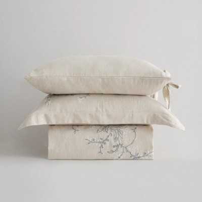 خانه|سرویس ملحفه برند اکوکتان مدل Libera کینگ سایز کرم طوسی