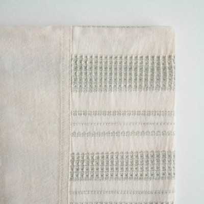 خانه|سرویس ملحفه برند اکوکتان مدل Ikra دونفره کرم سبز