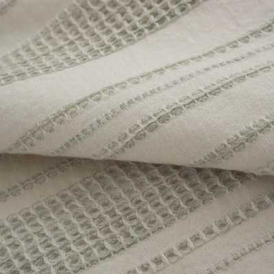 خانه|سرویس ملحفه برند اکوکتان مدل Ikra دونفره کرم سبز