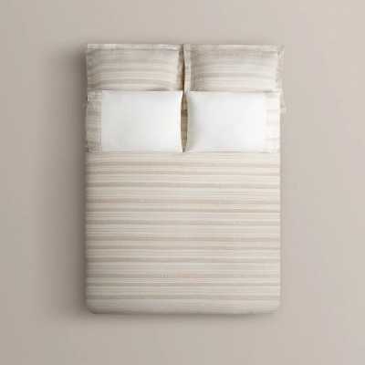 خانه|سرویس ملحفه برند اکوکتان مدل Ikra دونفره کرم بژ