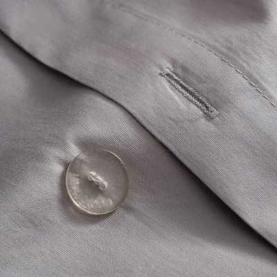 خانه|سرویس ملحفه برند اکوکتان مدل Hena دونفره طوسی