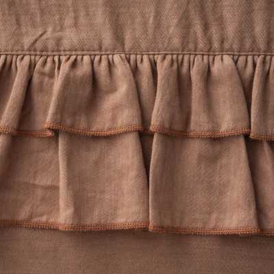 خانه|سرویس ملحفه برند اکوکتان مدل Farah کینگ سایز قهوه ای