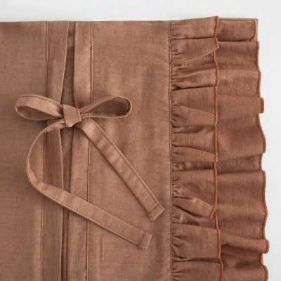 خانه|سرویس ملحفه برند اکوکتان مدل Farah کینگ سایز قهوه ای