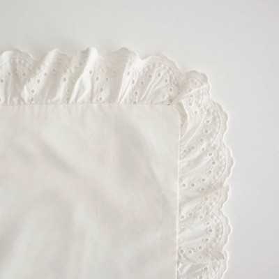 خانه|سرویس ملحفه برند اکوکتان مدل Elsa دونفره کرم