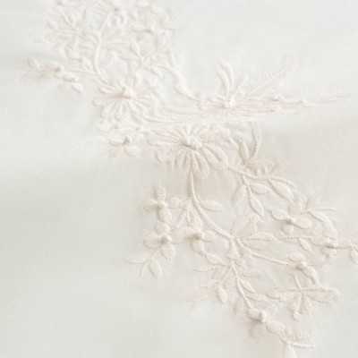 خانه|سرویس ملحفه برند اکوکتان مدل Elsa دونفره کرم