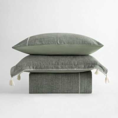 خانه|سرویس ملحفه برند اکوکتان مدل Doga کینگ سایز سبز