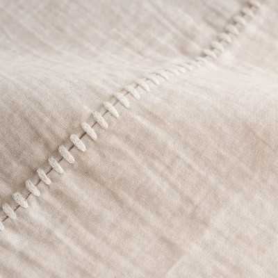 خانه|سرویس ملحفه برند اکوکتان مدل Doga کینگ سایز بژ