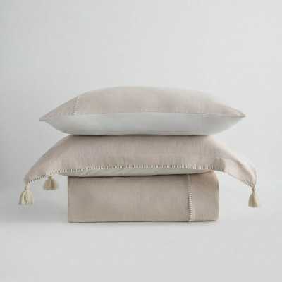 خانه|سرویس ملحفه برند اکوکتان مدل Doga کینگ سایز بژ