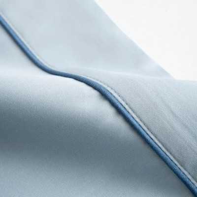 خانه|سرویس ملحفه برند اکوکتان مدل Derin کینگ سایز آبی