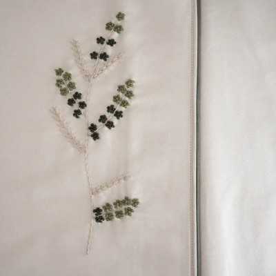 خانه|سرویس ملحفه برند اکوکتان مدل Derin دونفره سبز